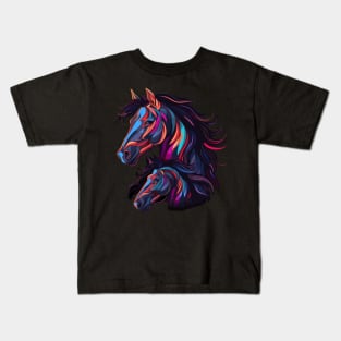 Horse Fathers Day Kids T-Shirt